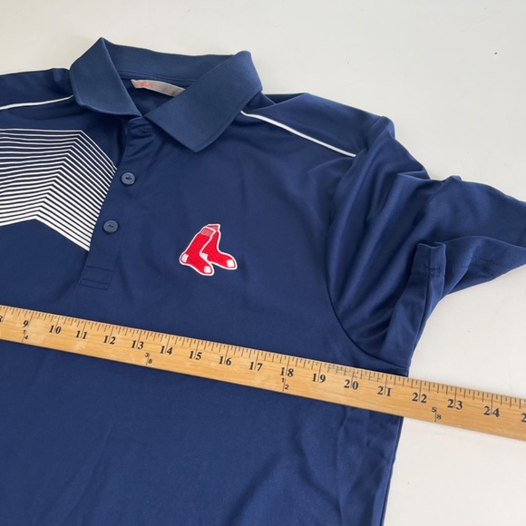 C-Buk Cutter & Buck x Boston Red Sox Performance Stretch Polo Shirt Mens Large - Picture 6 of 8